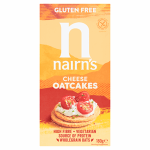 Nairns Gf Oatcakes Cheese 180g Image
