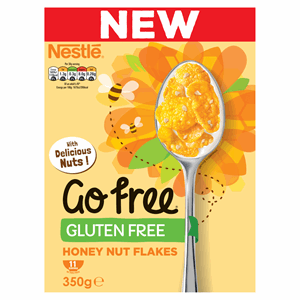 Nestle Go Free Honeynut Cornflakes 350g Image