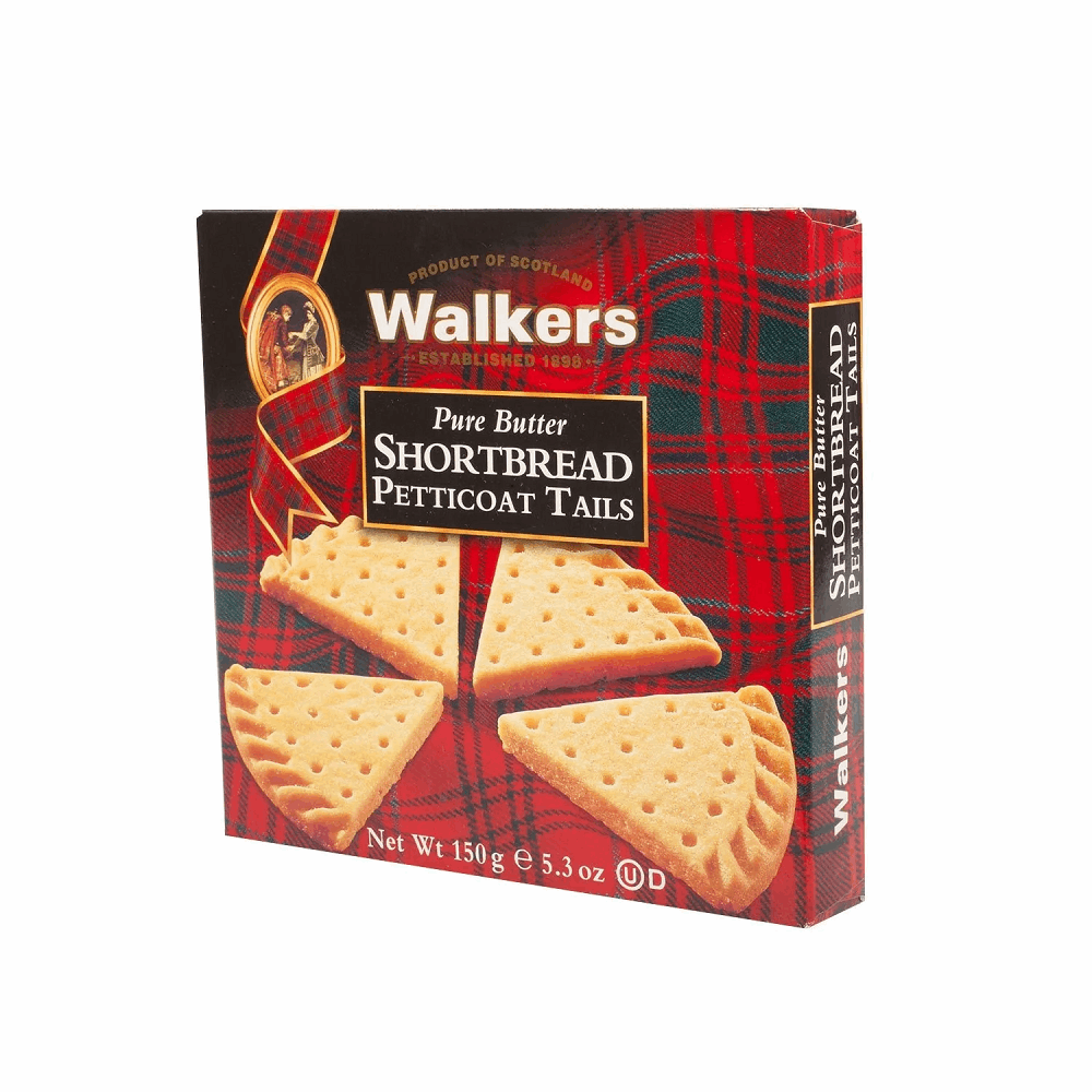 Walkers Petticoat Tail Shortbread 150g by British Store Online