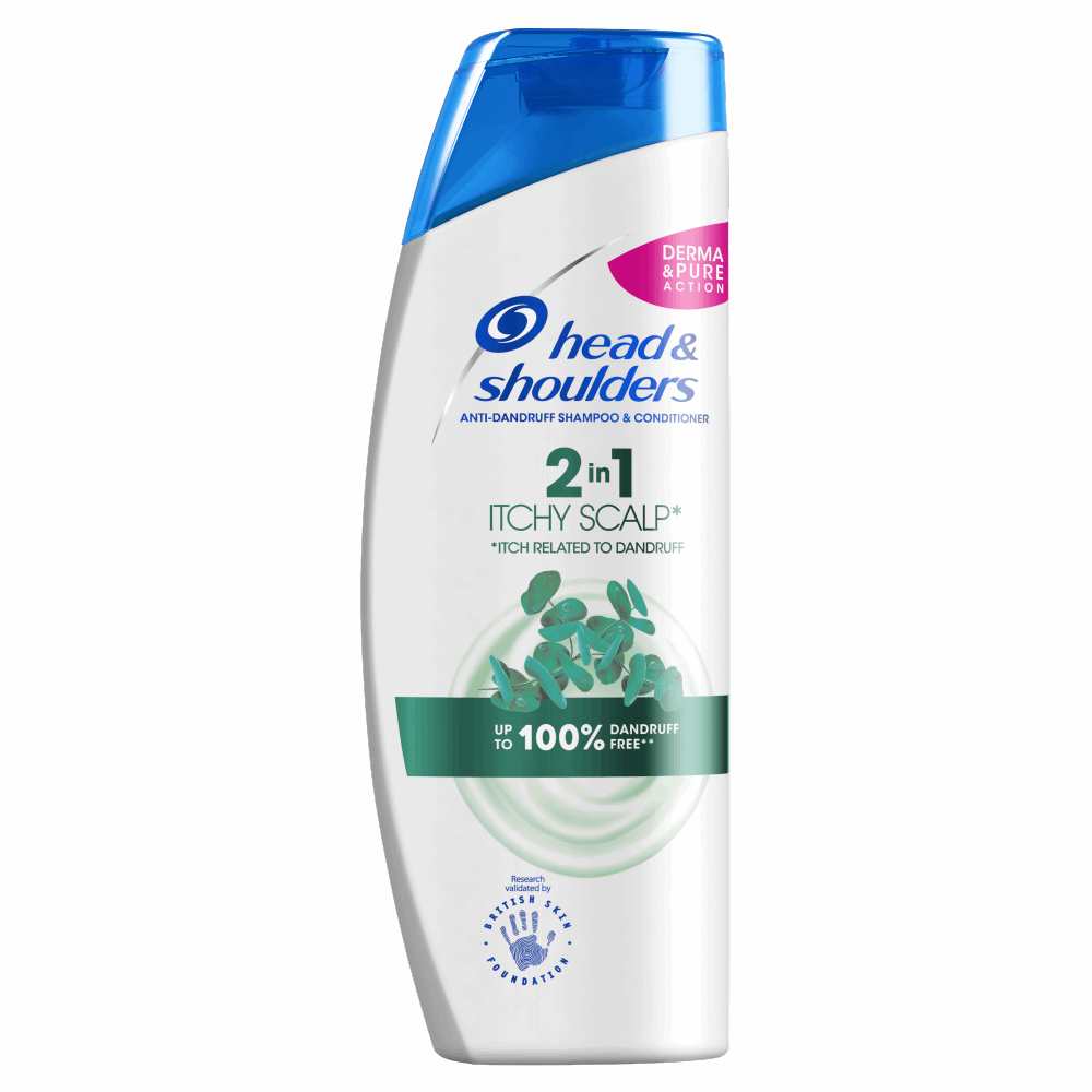 Head And Shoulders Itchy Scalp 2in1 Anti Dandruff Shampoo 450ml By British Store Online