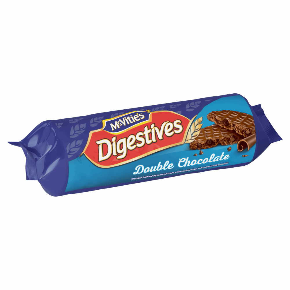 McVitie's Digestives Double Chocolate 267g By British Store Online