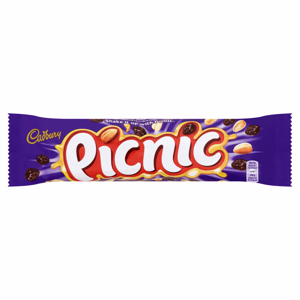 Cadbury Picnic Chocolate Bar 484g By British Store Online