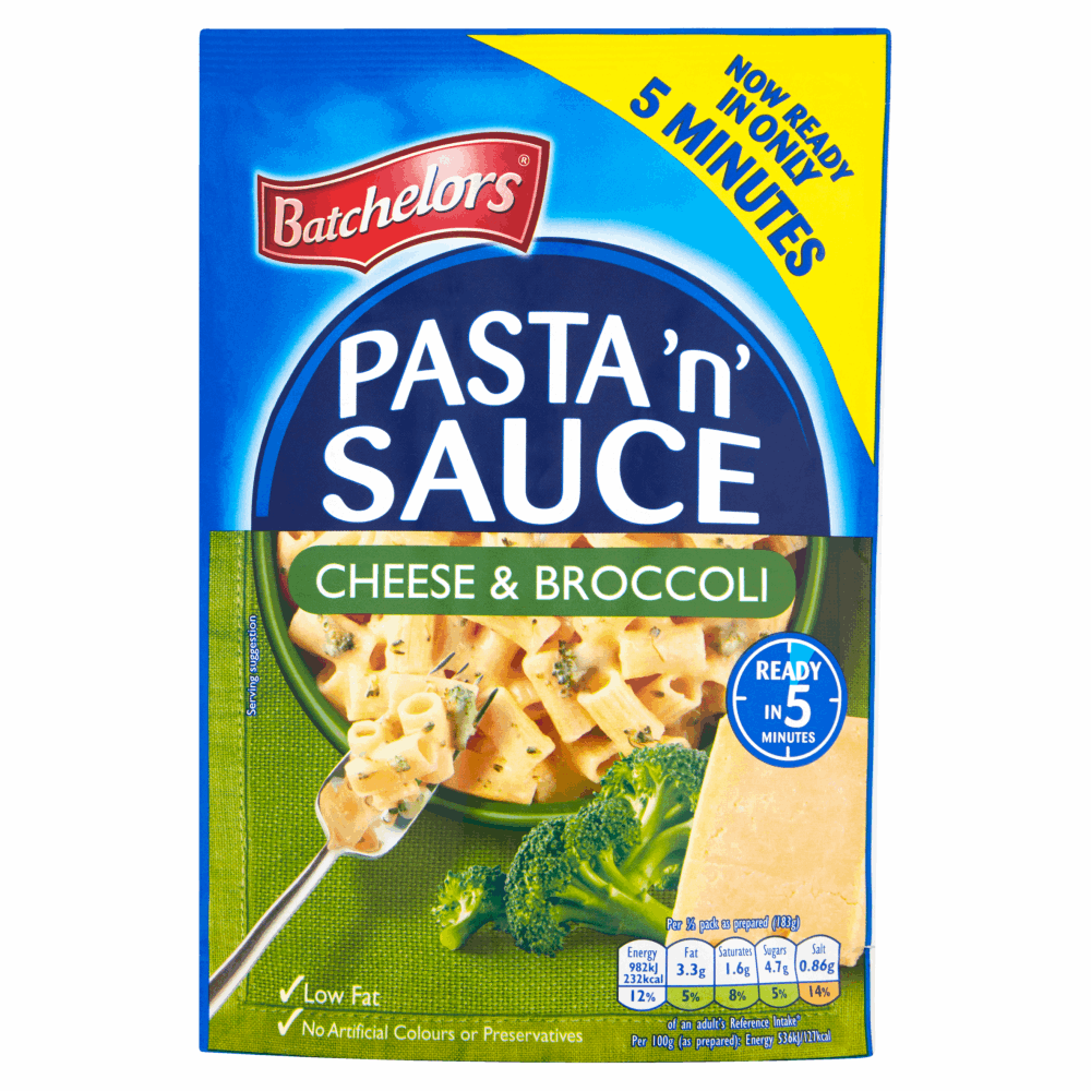 Batchelors Pasta 'n' Sauce Cheese & Broccoli 110g by British Store Online