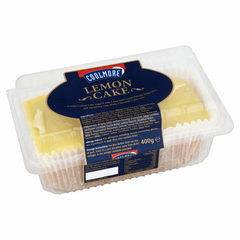 Coolmore Lemon Cake 400g by British Store Online