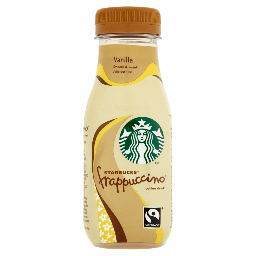 Starbucks Vanilla Frappuccino Flavoured Milk Iced Coffee 250ml By