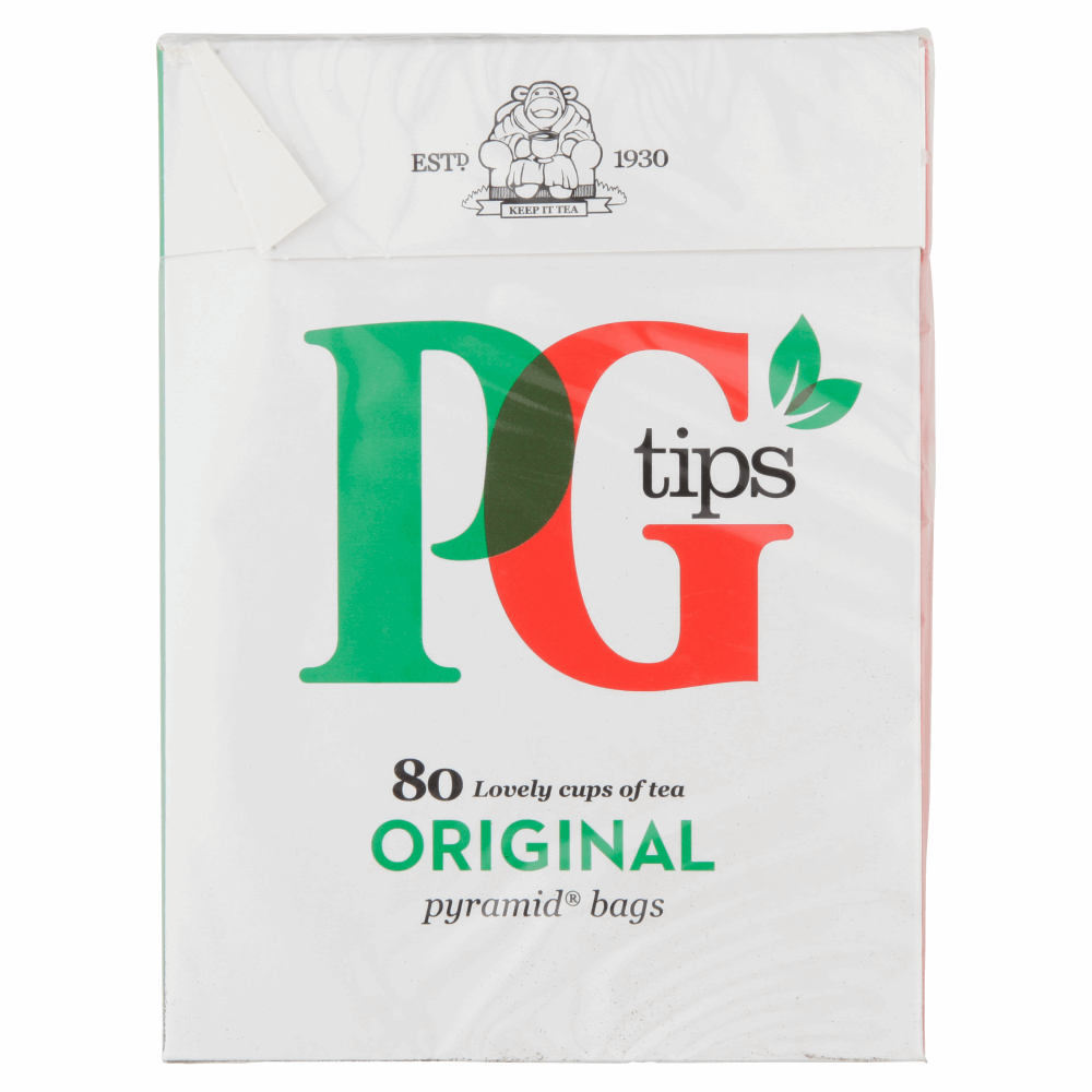 PG Tips 80s Pyramid Teabags 232g By British Store Online