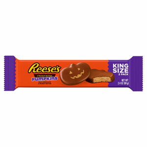 Reese's Peanut Butter Pumpkin Kingsize Twin Pack 68g Image