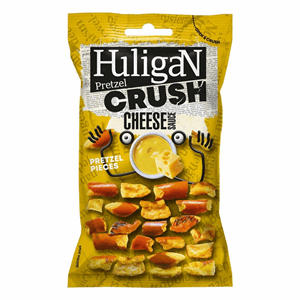 Huligan Pretzel Crush Cheese Sauce Pretzel Pieces 65g Image