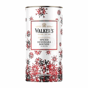 Walkers Spiced Demerara Shortbread Rounds Tube 200g Image