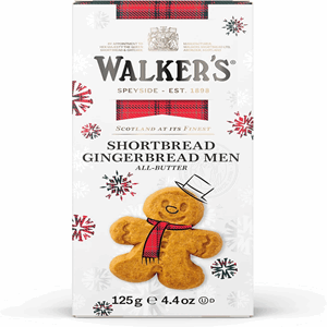 Walkers Shortbread Gingerbread Men 125g Image