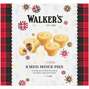 Walkers Luxury Mini Mince Pies 9pk 265g Image