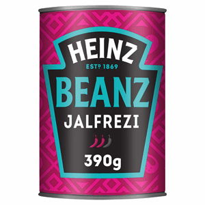 Heinz Baked Beanz Jalfrezi 390g Image