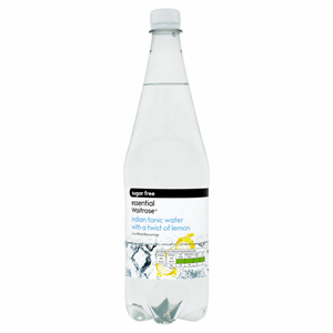 Essential Waitrose Indian Tonic Water with a Twist of Lemon Sugar Free 1ltr Image