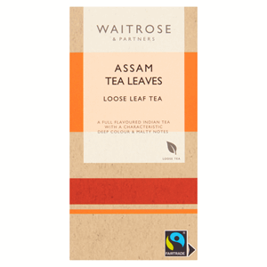 Waitrose Fairtrade Assam Loose Leaf Tea 125g Image