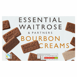 Essential Waitrose Bourbon Creams 400g Image