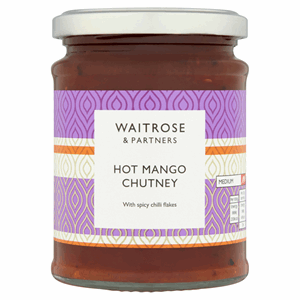 Waitrose Mango Chutney Hot & Spicy 320g Image