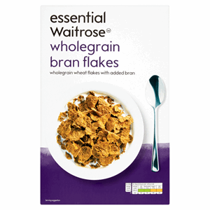 Essential Waitrose Wholegrain Bran Flakes 750g Image