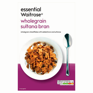 Essential Waitrose Wholegrain Sultana Bran 750g Image