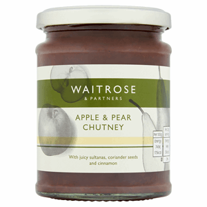 Waitrose Apple & Pear Chutney 315g Image