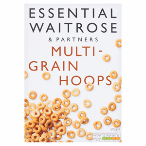 Essential Waitrose Multigrain Hoops 375g Image