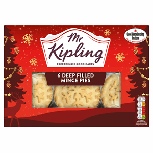 Mr Kipling Mince Pies 6Pk 347g Image