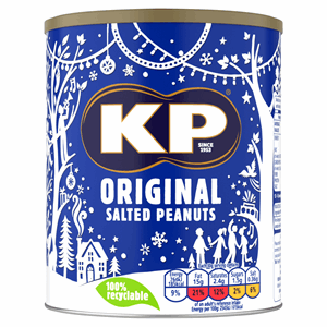 Kp Original Salted Peanuts Caddy 375g Image