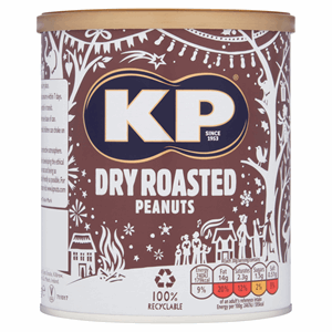 KP Dry Roasted Peanuts Caddy 375g Image