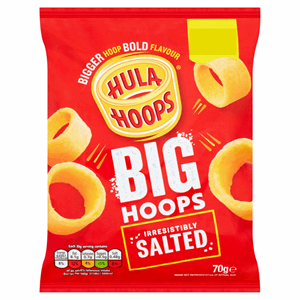 Hula Hoops Big Hoops Salted Crisps 70g Image
