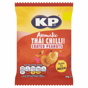 KP Aromatic Thai Chilli Coated Peanuts 55g Image