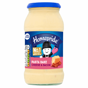 Homepride Pasta Bake Cheese & Bacon 485g Image