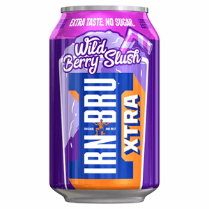 Irn-Bru Xtra Limited Edition Wild Berry Slush 330ml Image