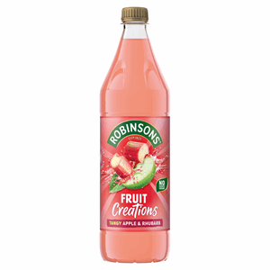 Robinsons Fruit Creations Apple & Rhubarb 1ltr Image