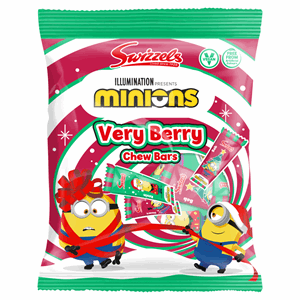 Swizzels Minions Very Berry Chew Bars 140g Image