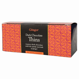 Beech's Dark Chocolate Ginger Thins 150g Image