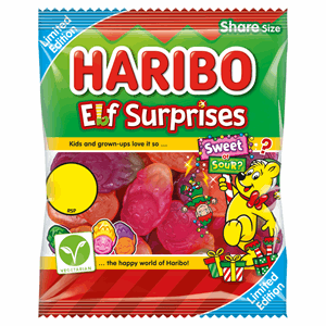 Haribo Elf Surprises Sweet Or Sour 140g Image