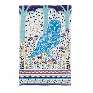 Ulster Weavers Cotton Tea Towel -Woodland Owl Image