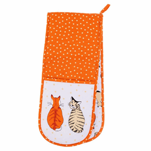 Ulster Weavers Double Oven Glove - Cats in Waiting Image