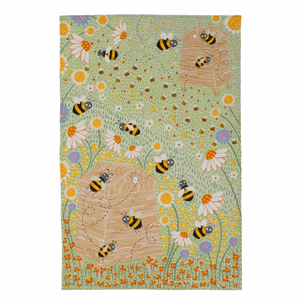 Ulster Weavers Cotton Tea Towel - Daisy Bees Image