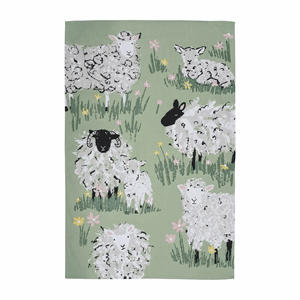 Ulster Weavers Cotton Tea Towel -Woolly Sheep Image