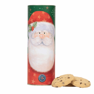 Farmhouse Biscuits Santa Chocolate Chip Tube 240g Image