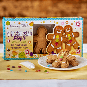 Grandma Wild's Gingerbread Man Decorating Kit 99g Image