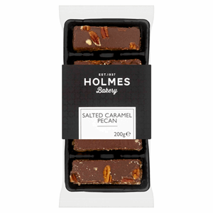 Holmes Bakery Salted Caramel Pecan Slices 200g Image