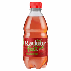 Radnor Fizz Strawberry No Added Sugar Sparkling Fruit Juice Drink 330ml Image
