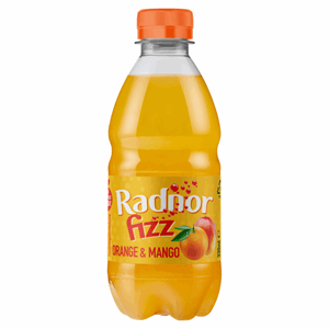 Radnor Fizz Orange and Mango No Added Sugar Sparkling Fruit Juice Drink 330ml Image