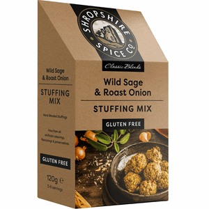 Shropshire Spice Co Gluten Free Wild Sage & Roast Onion Stuffing Mix 120g Image