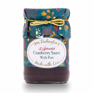 Mrs Darlington's Splendid Cranberry Sauce With Port 200g Image