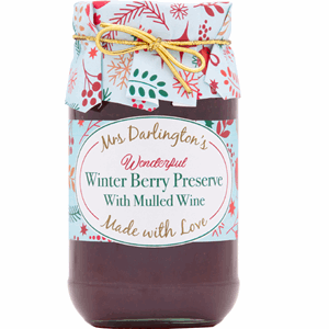 Mrs Darlington's Winter Berry Preserve With Mulled Wine 340g Image