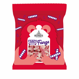 Bonds Of London Halloween Fizzy Fangs Bag 110g Image