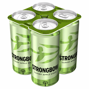 Strongbow Cloudy Apple Cider Can 4x440ml Image