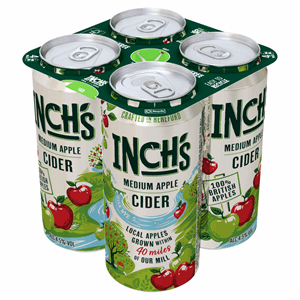 Inch's Medium Apple Cider Can 4x400ml Image